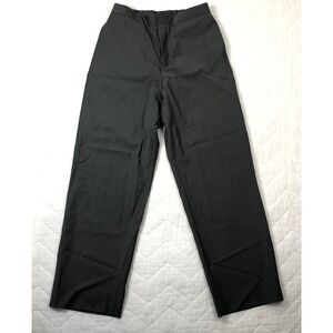 Calvin Klein Studio Pants Men's Size 34x32 Large Gray Button Fly Elastic Waist